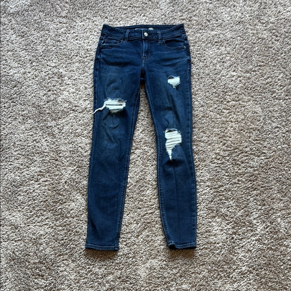 Old Navy Mid-Rise Super Skinny Jeans
